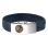 Leren armband sluiting groot rond