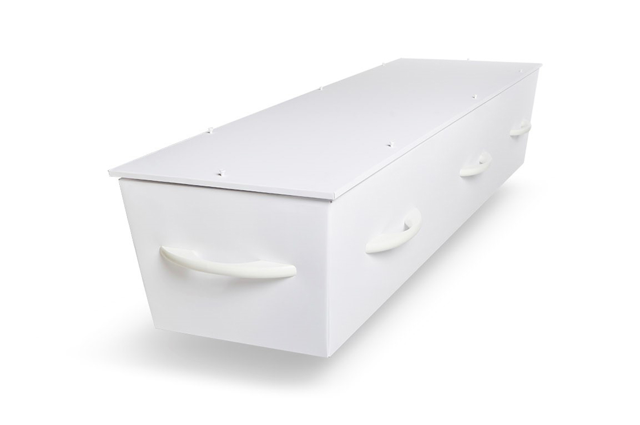 FAIR coffins - Essential Wit Uitvaartkist