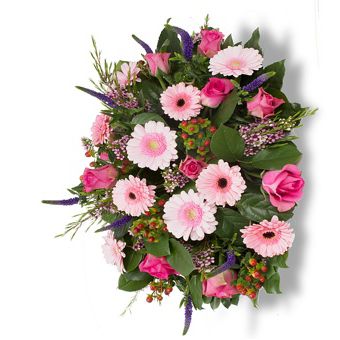 Bloemen voor de uitvaart